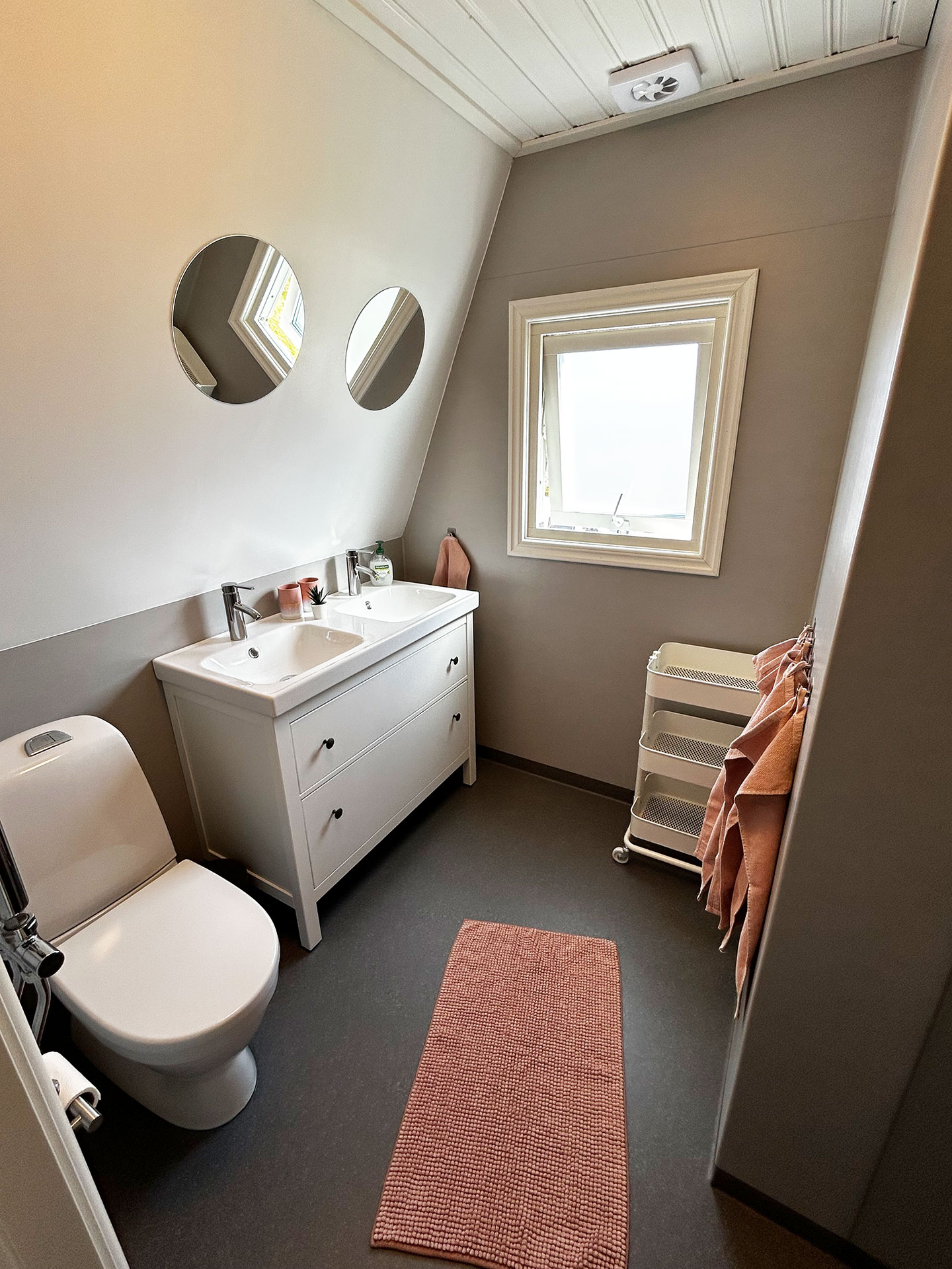Unser großes Badezimmer