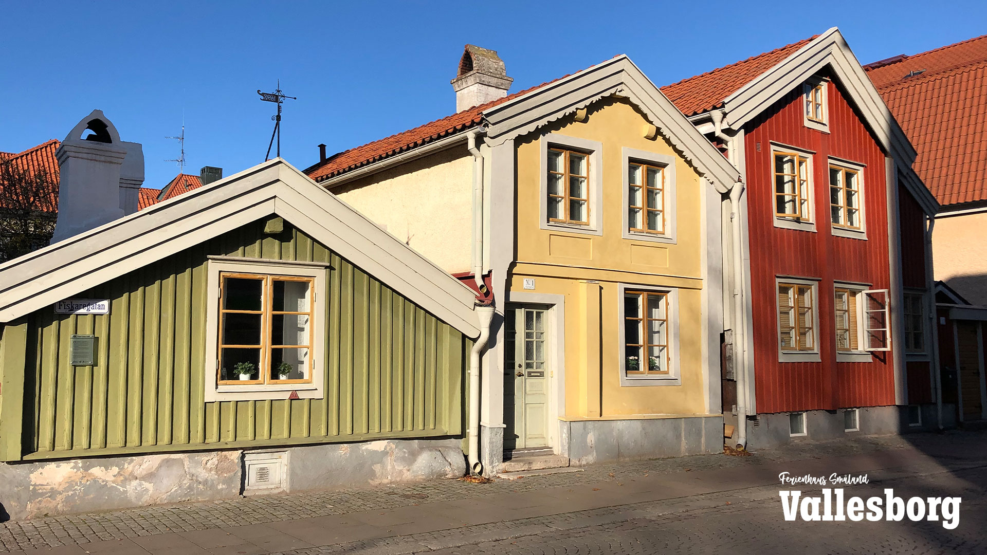Kalmar - Tripp Trapp Trull Häuserreihe