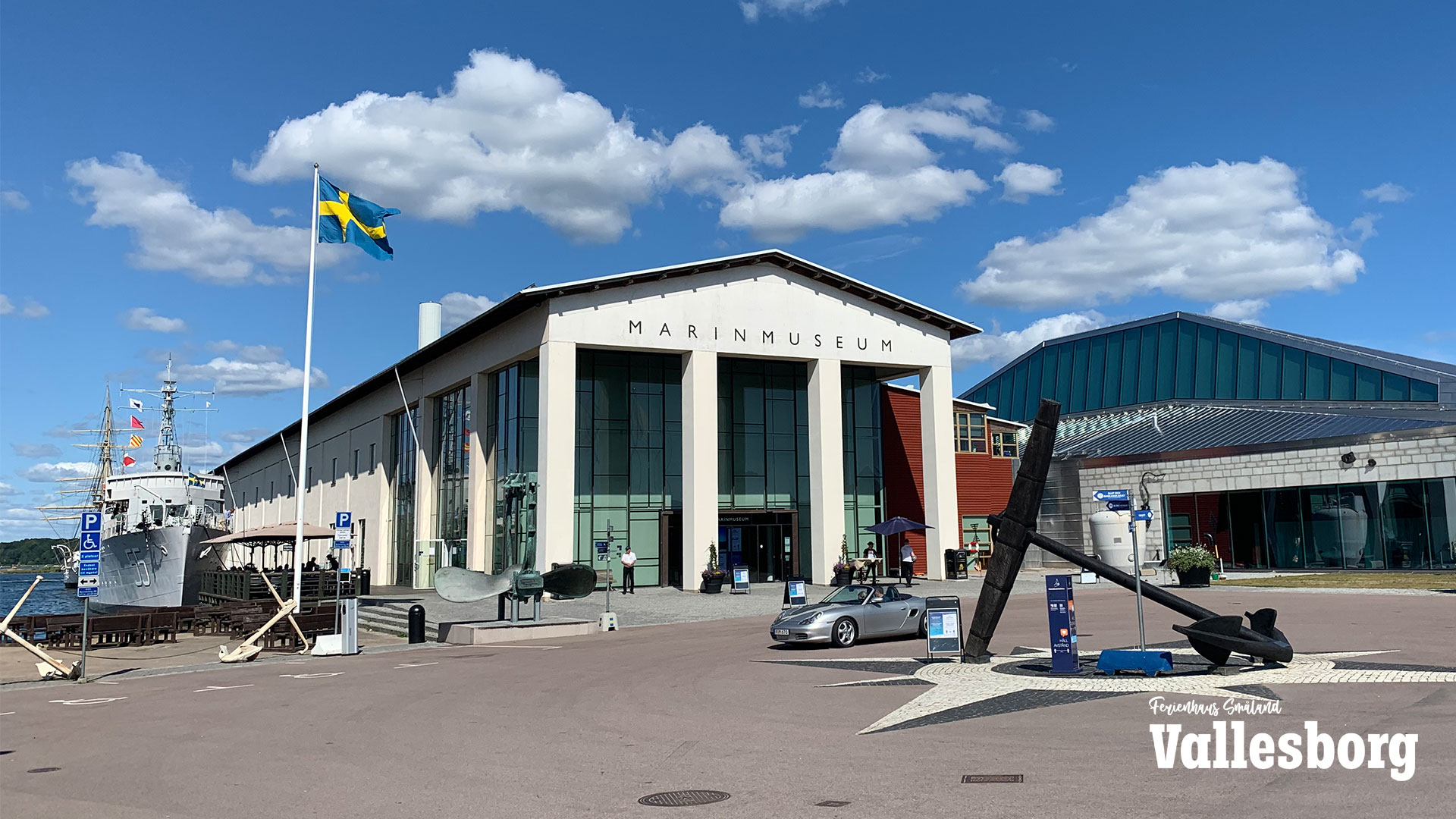 Marine Museum in Karlskrona - Blick auf den Eingang
