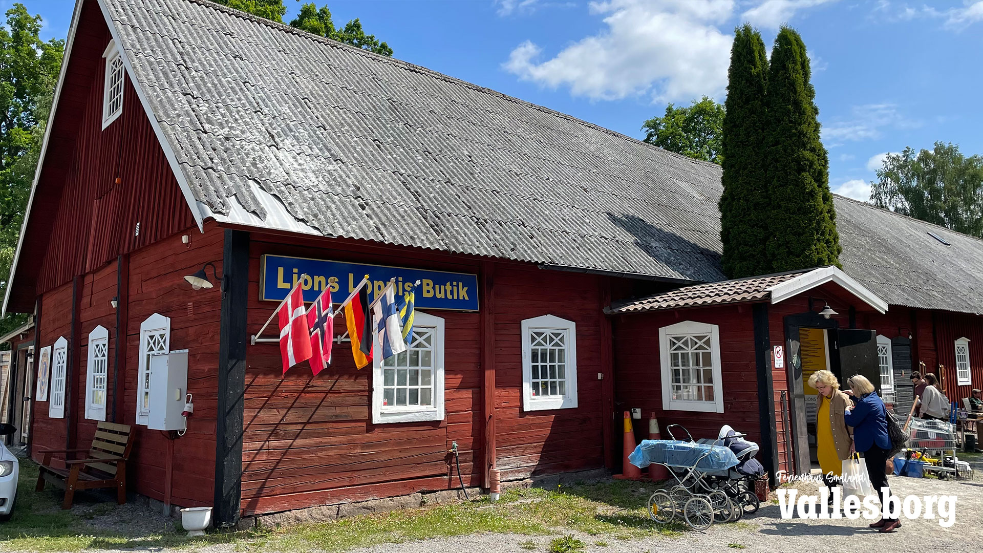 Lions Club Loppis Gebäude in der Nähe von Tingsryd