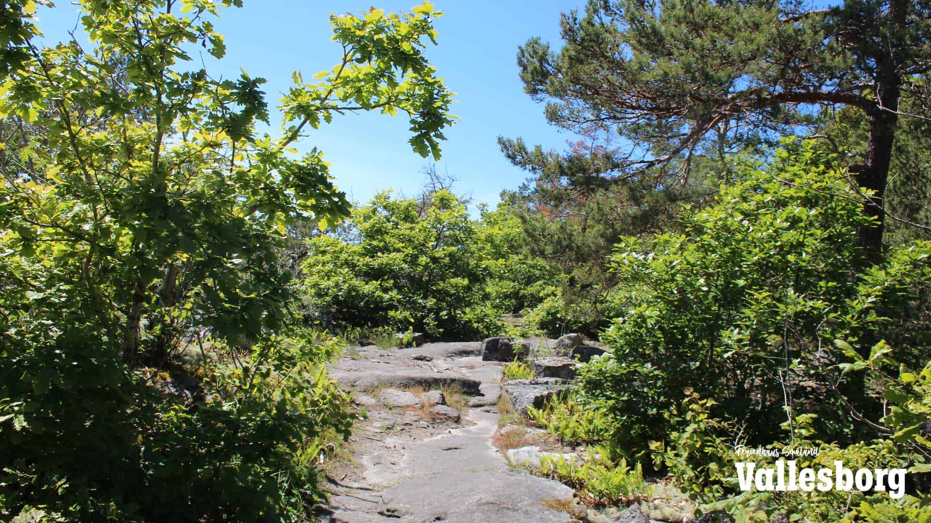 Wanderweg auf Stärno in Karlshamn