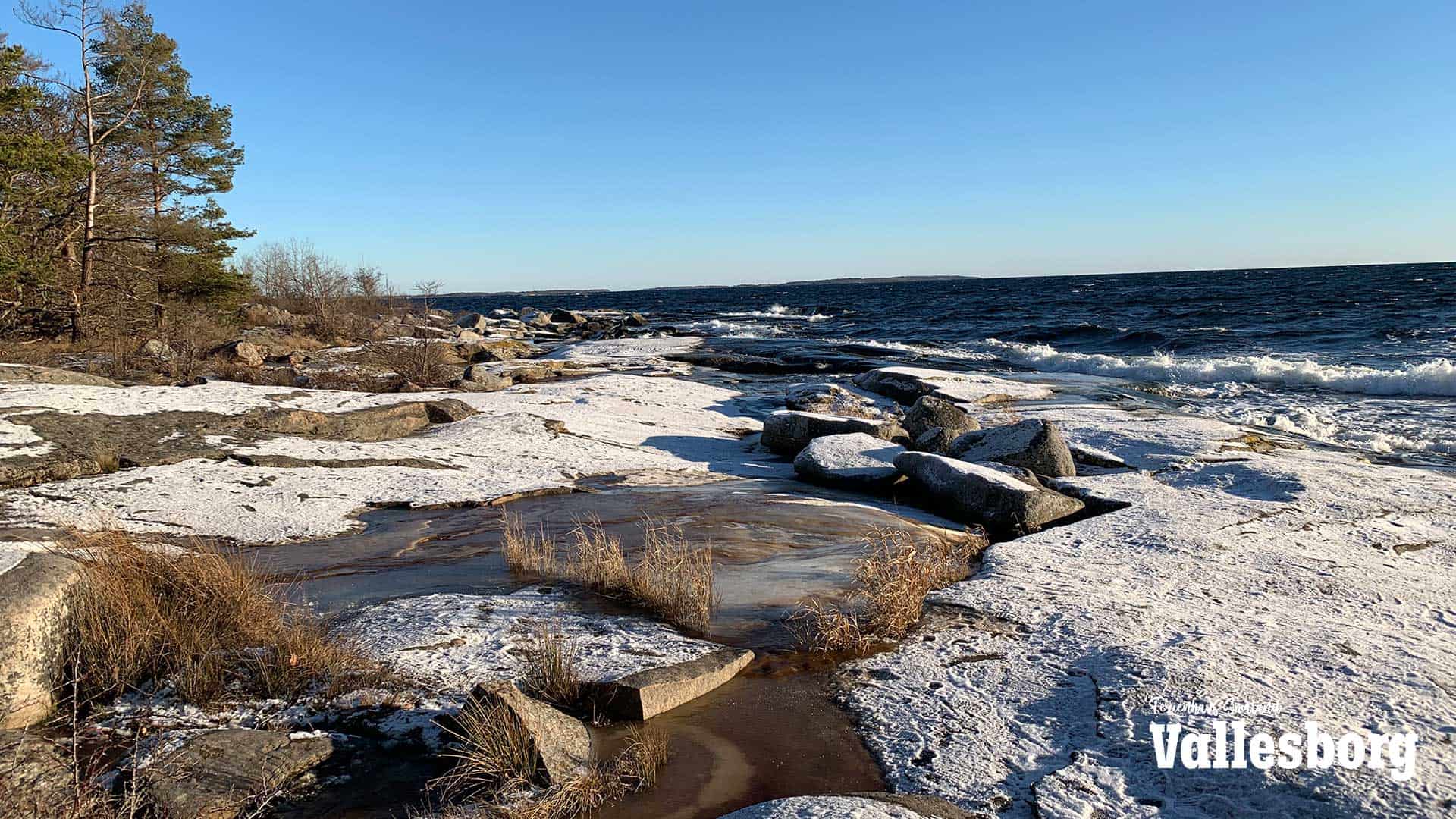 Karlshamn - Naturreservat Stärno Schären im Winter